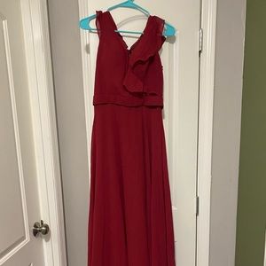 Morilee pink bridesmaid dress